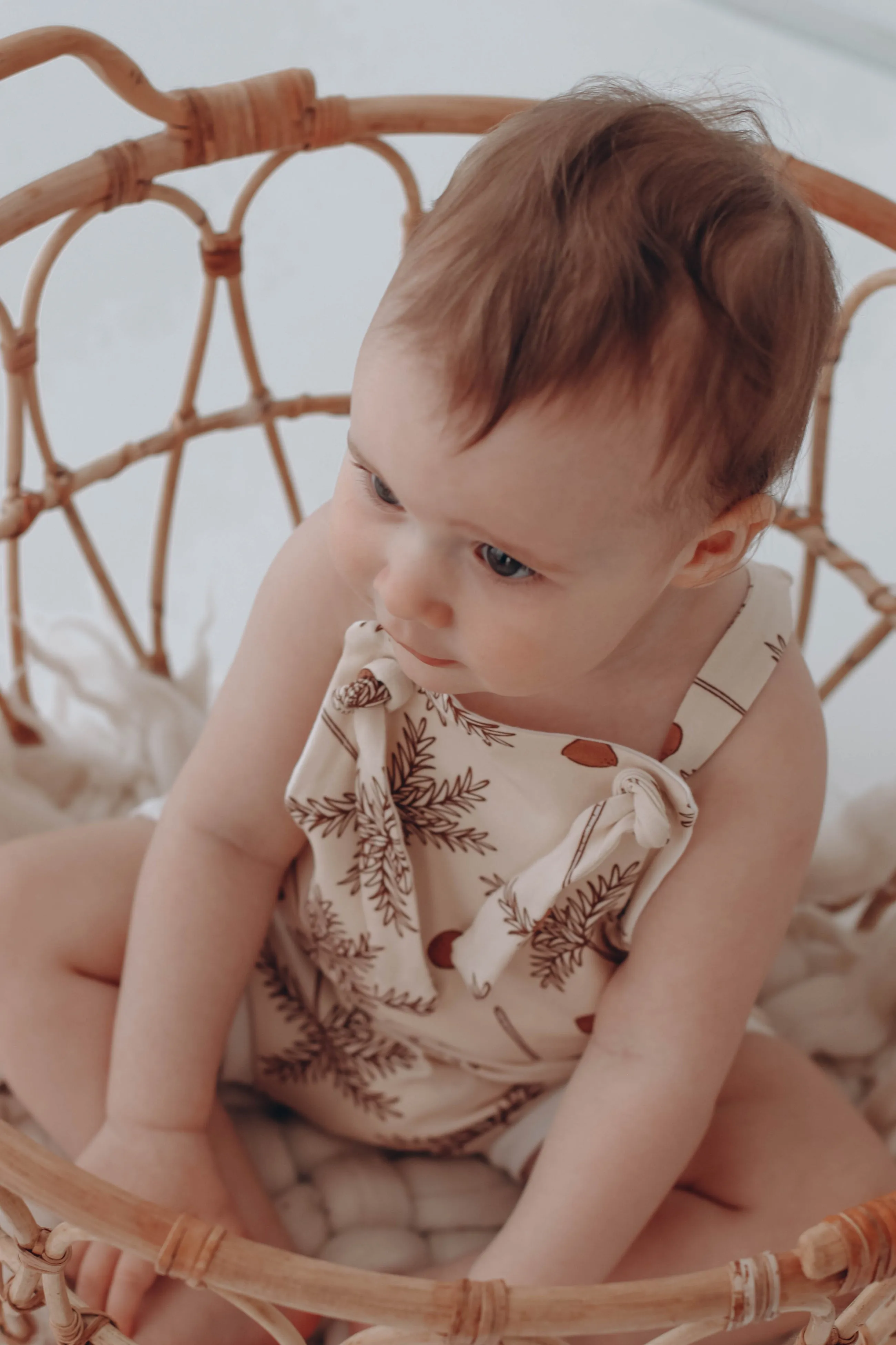 Tropical  bummie romper