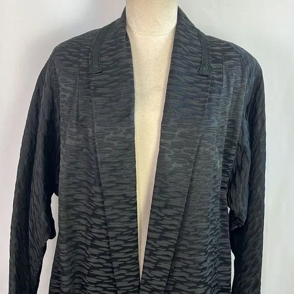 Vintage BlackBrocade Opera Jacket