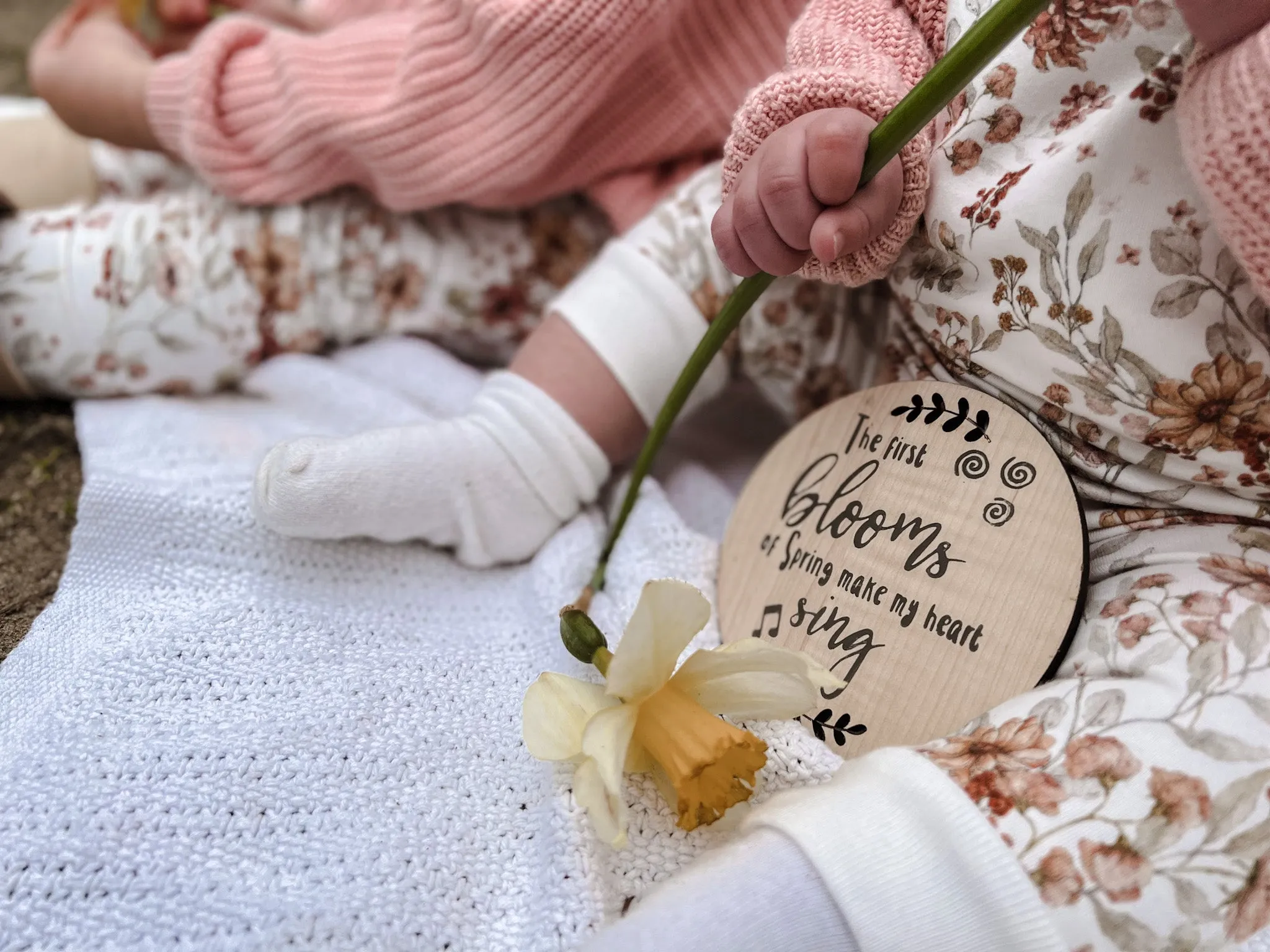 VINTAGE FLORAL Dungarees