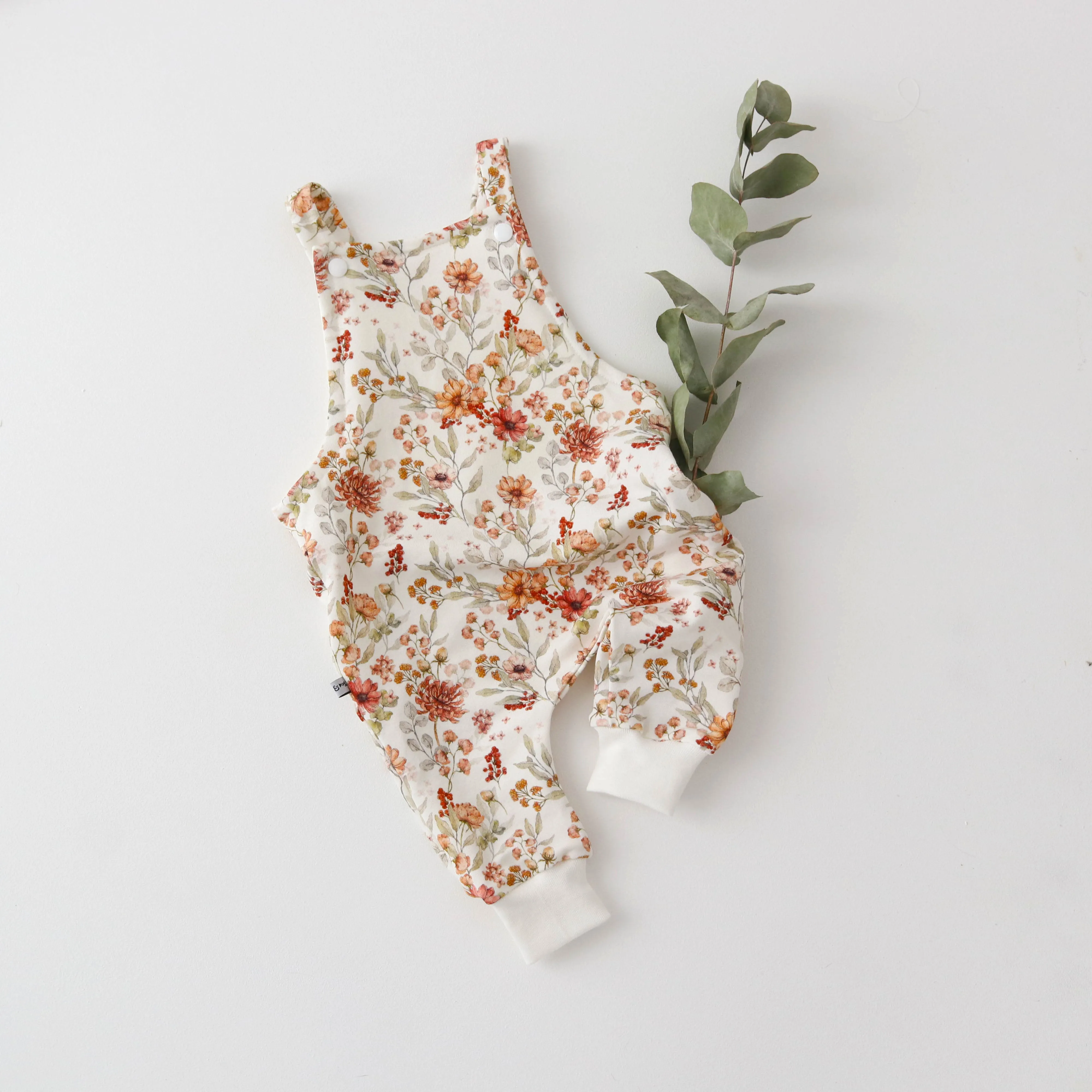 VINTAGE FLORAL Dungarees