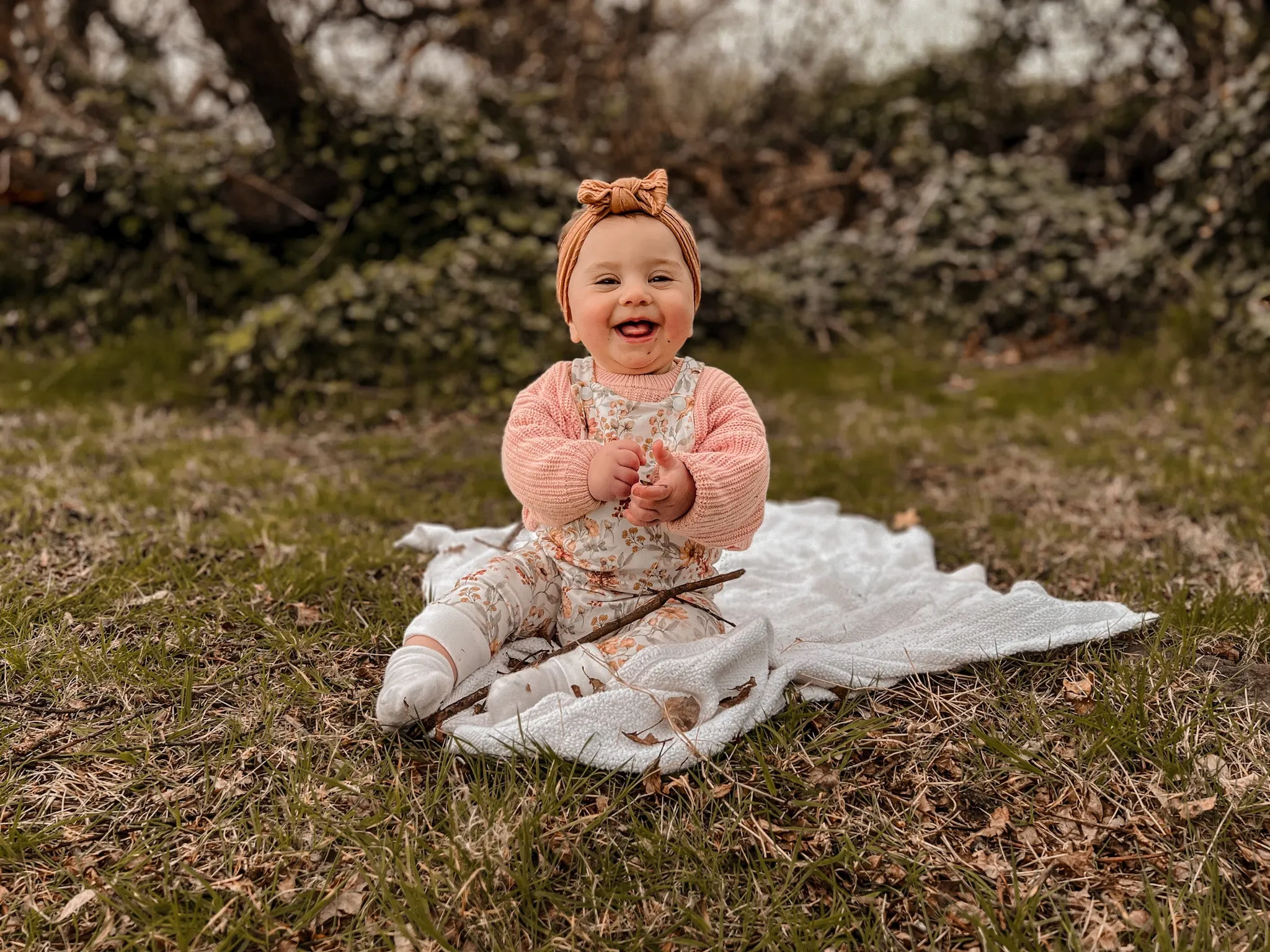 VINTAGE FLORAL Dungarees