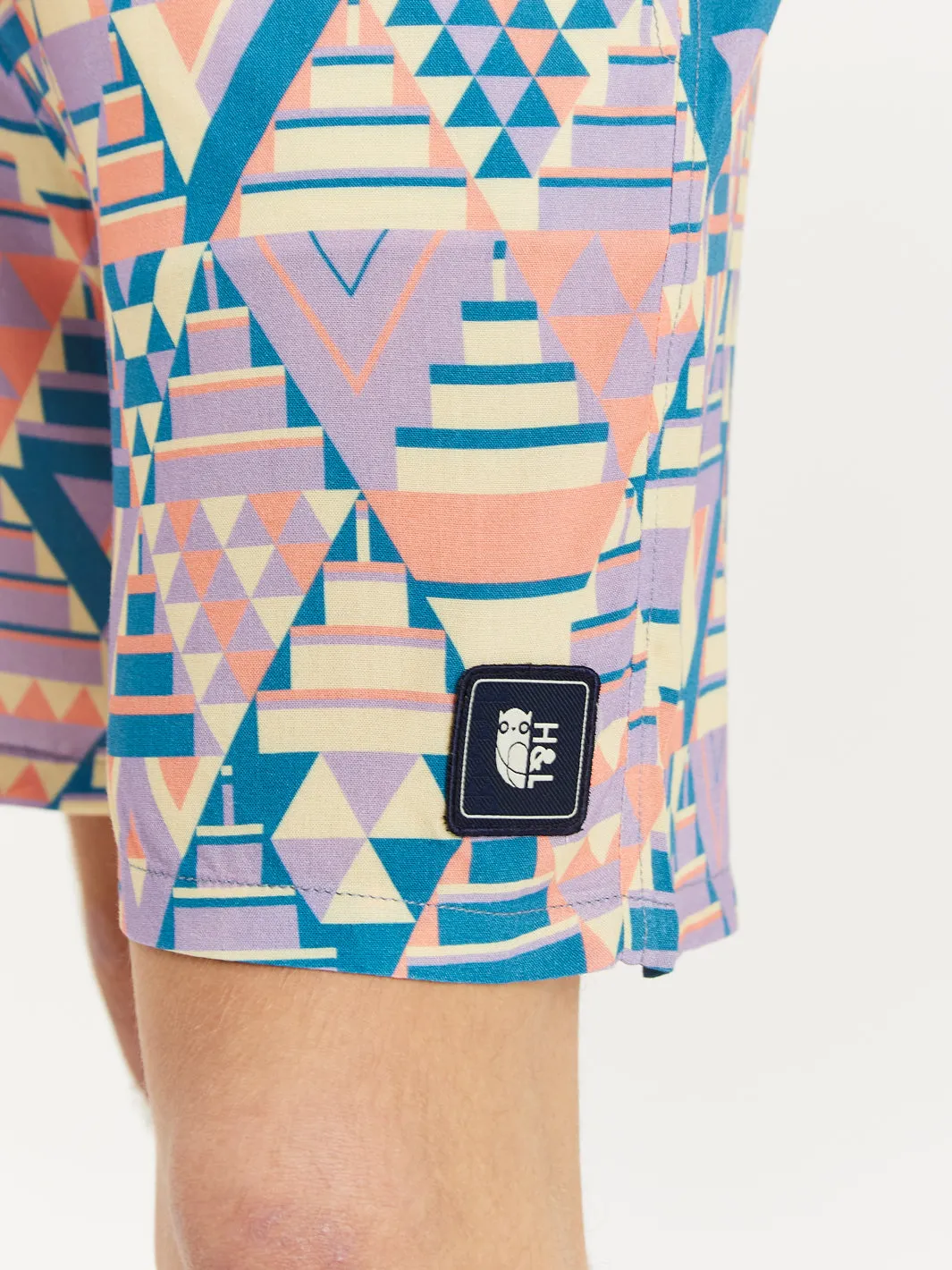 Wilder Co-Ord Retro Pattern Shorts