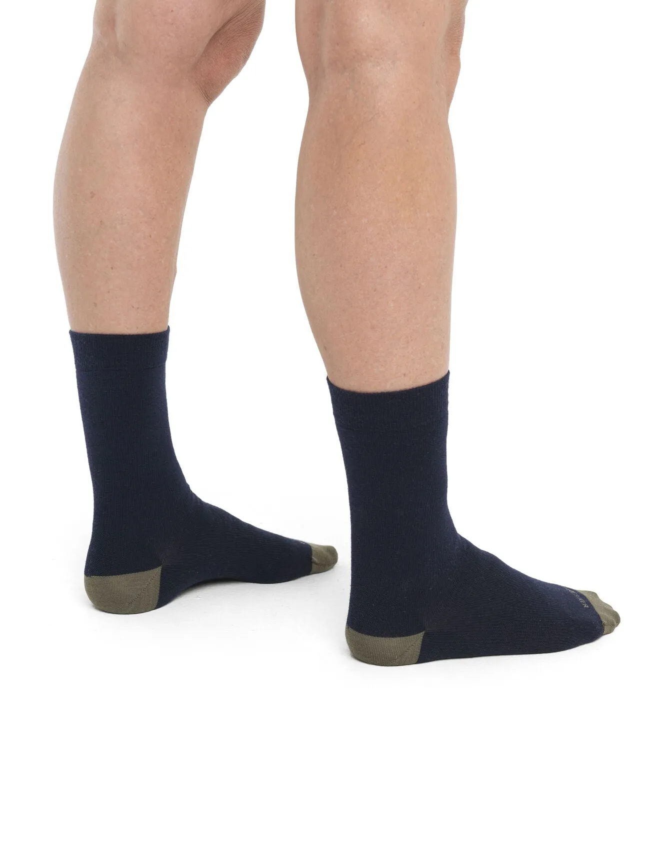 Womens Merino Lifestyle Fine Gauge Crew Socks