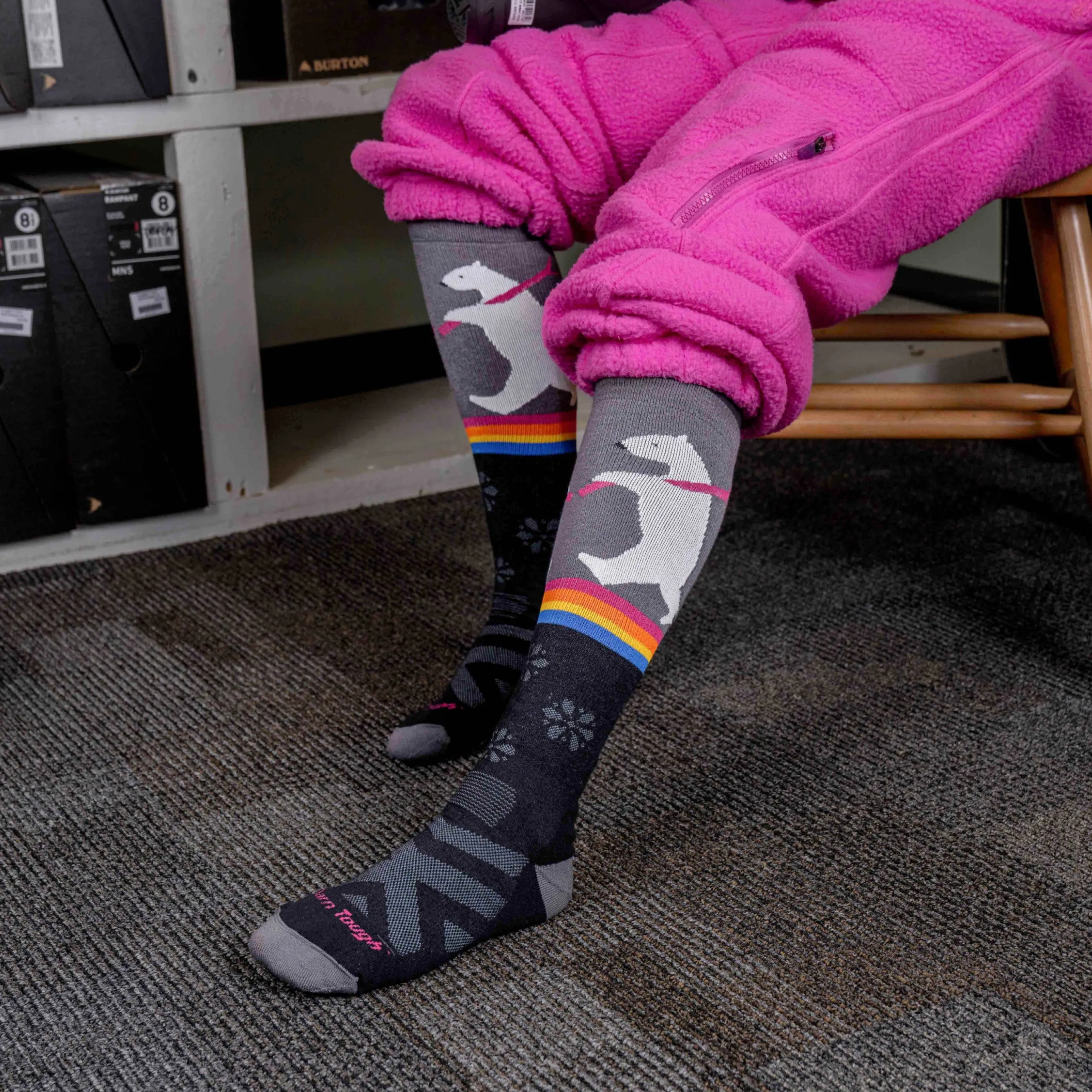 Women's Thermolite Due North Over-the-Calf  Midweight Ski & Snowboard Sock