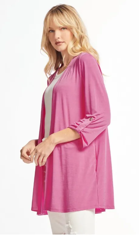 Won't Tell Cardigan - Magenta