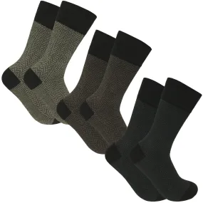 Xact Men's Bamboo Socks, Super Soft and Breathable, Antibacterial, Odour-Resistant in Gift Box (UK 7-11)