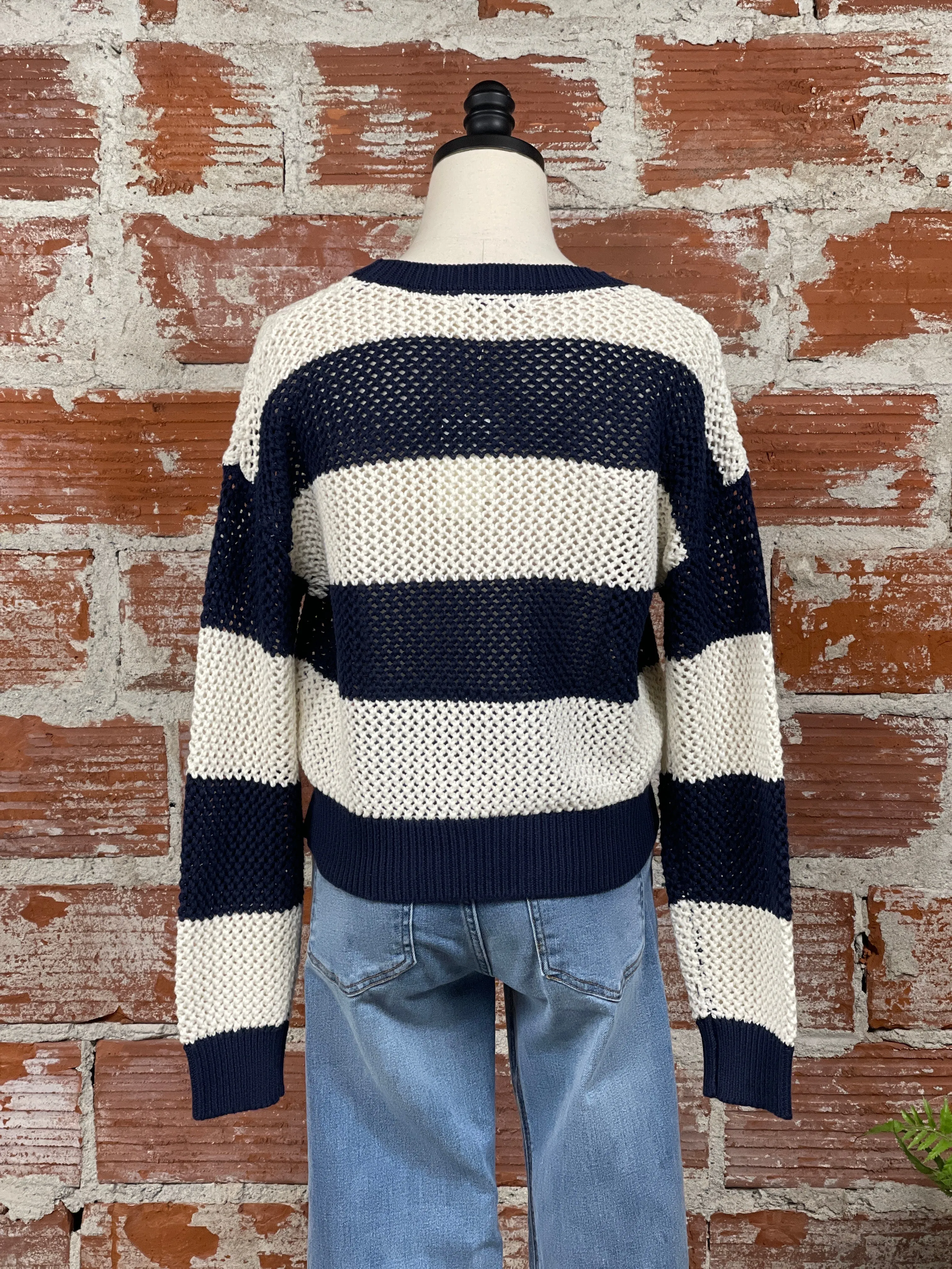 Z Supply Broad Beach Sweater in Captain Navy